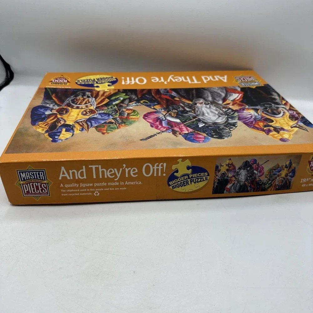 Master Pieces Puzzle 1000pc Jumbo 